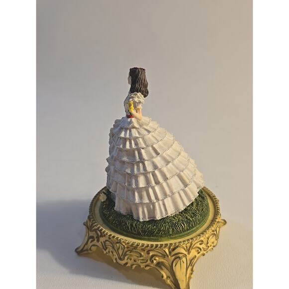 1993 Gone With The Wind Scarlett's Heritage Glass Dome Figurine CP37492 Lim Ed - Picture 7 of 8